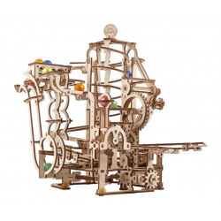 UGEARS MARBLE RUN (70177) SPIRAL TRAILER mechanical model