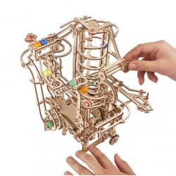 UGEARS MARBLE RUN (70177) SPIRAL TRAILER mechanický model