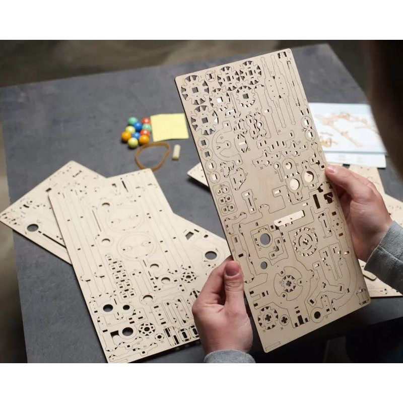 UGEARS MARBLE RUN (70177) WCIĄGNIK       SPIRALNY model mechaniczny - WYPRZEDAŻ SKLEPU ! mega cena !