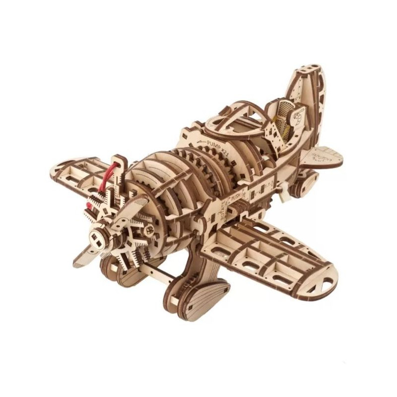 UGEARS SAMOLOT MAD HORNET (70183) model  mechaniczny - WYPRZEDAŻ SKLEPU ! mega cena !